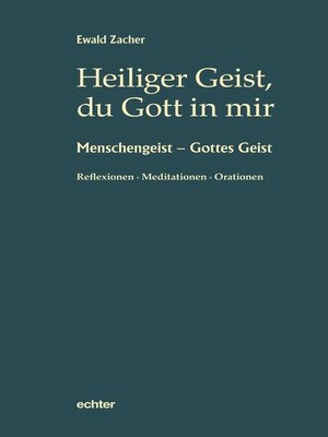 cover image of Heiliger Geist, du Gott in mir